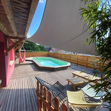 Holiday home Grande Maison Bi-familiale, Belle Vue, Piscine